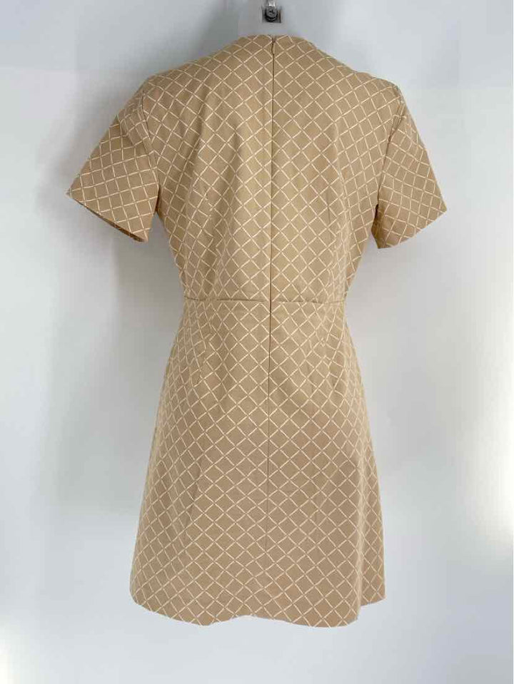Size 10 Ann Taylor Tan Dress