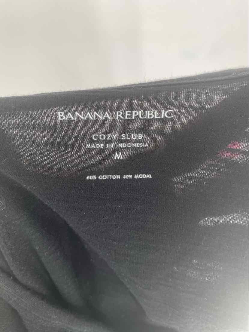 Size M Banana Republic Black Cotton Shirt