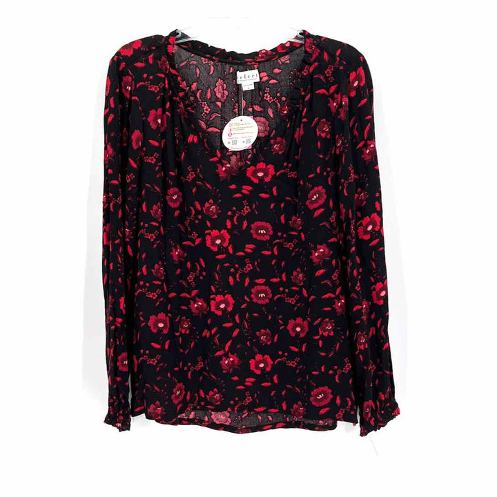Size M VELVET Black Shirt