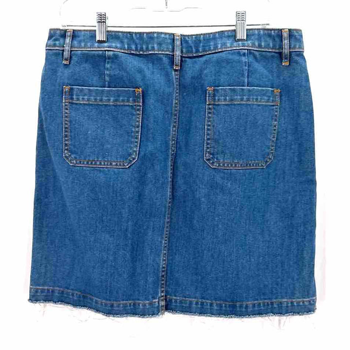 Size 12 LOFT Blue Denim Skirt