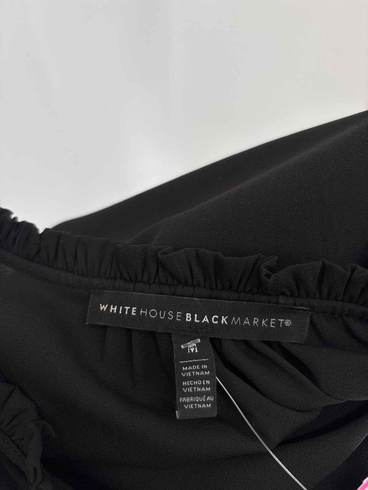 Size M White House Black Market Black Shirt