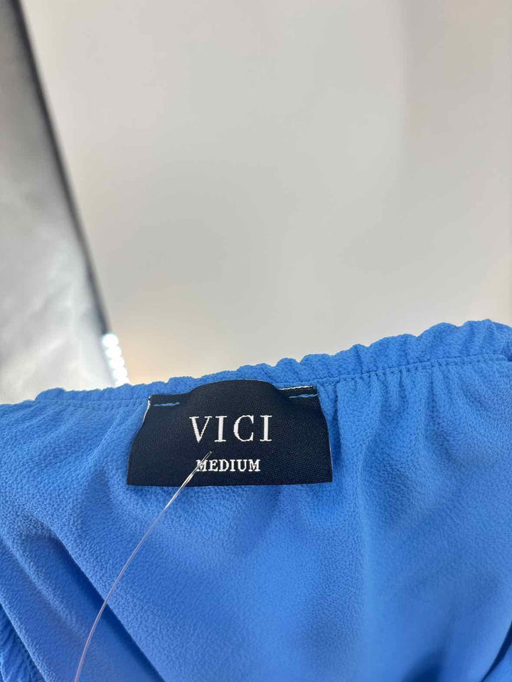 Size M VICI Blue Dress