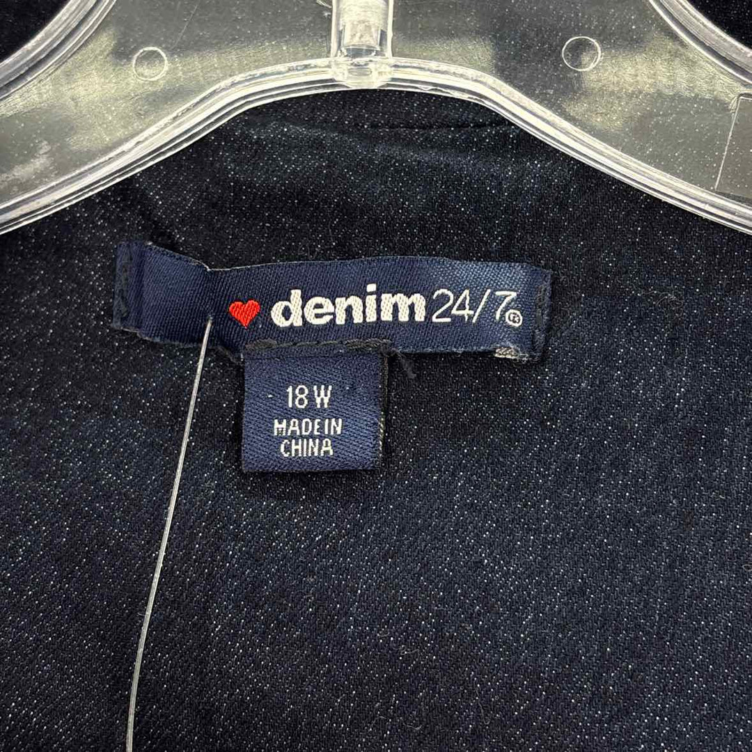 Size 18 Navy Denim Jacket