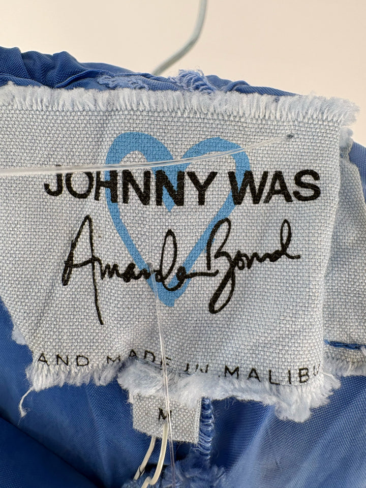 Size M Johnny Was Blue Pants
