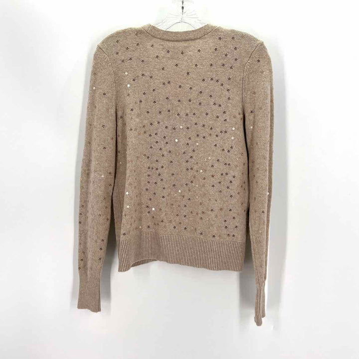 Size XS LOFT Oatmeal Knit Cotton Sweater