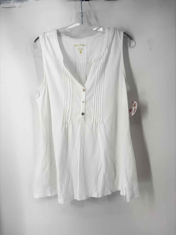 Size XL Lilly Pulitzer White Shirt
