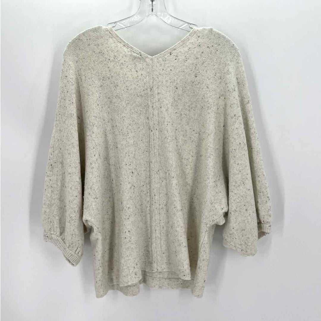Size S J JILL Cream Knit Sweater