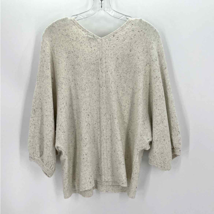Size S J JILL Cream Knit Sweater