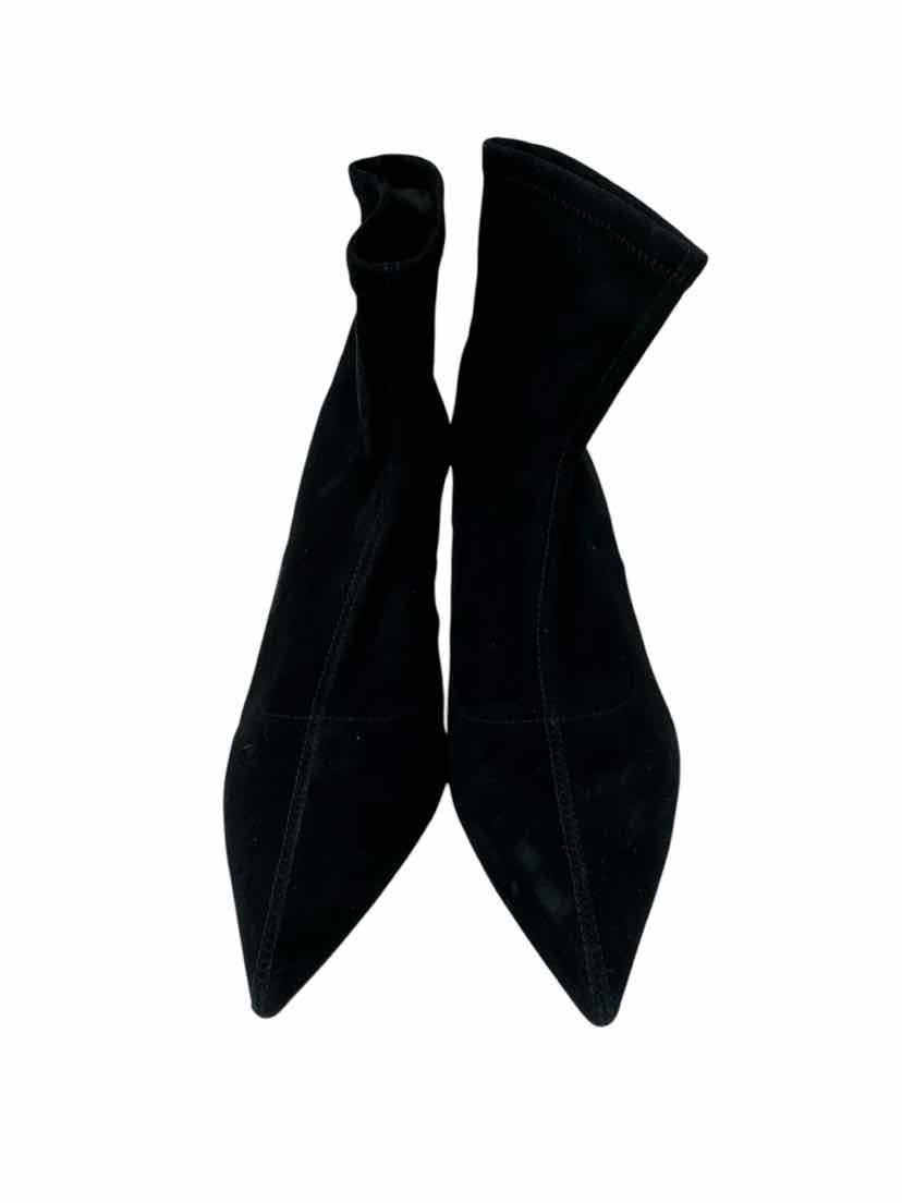 Shoe Size 9 Coach Black Suede Boots