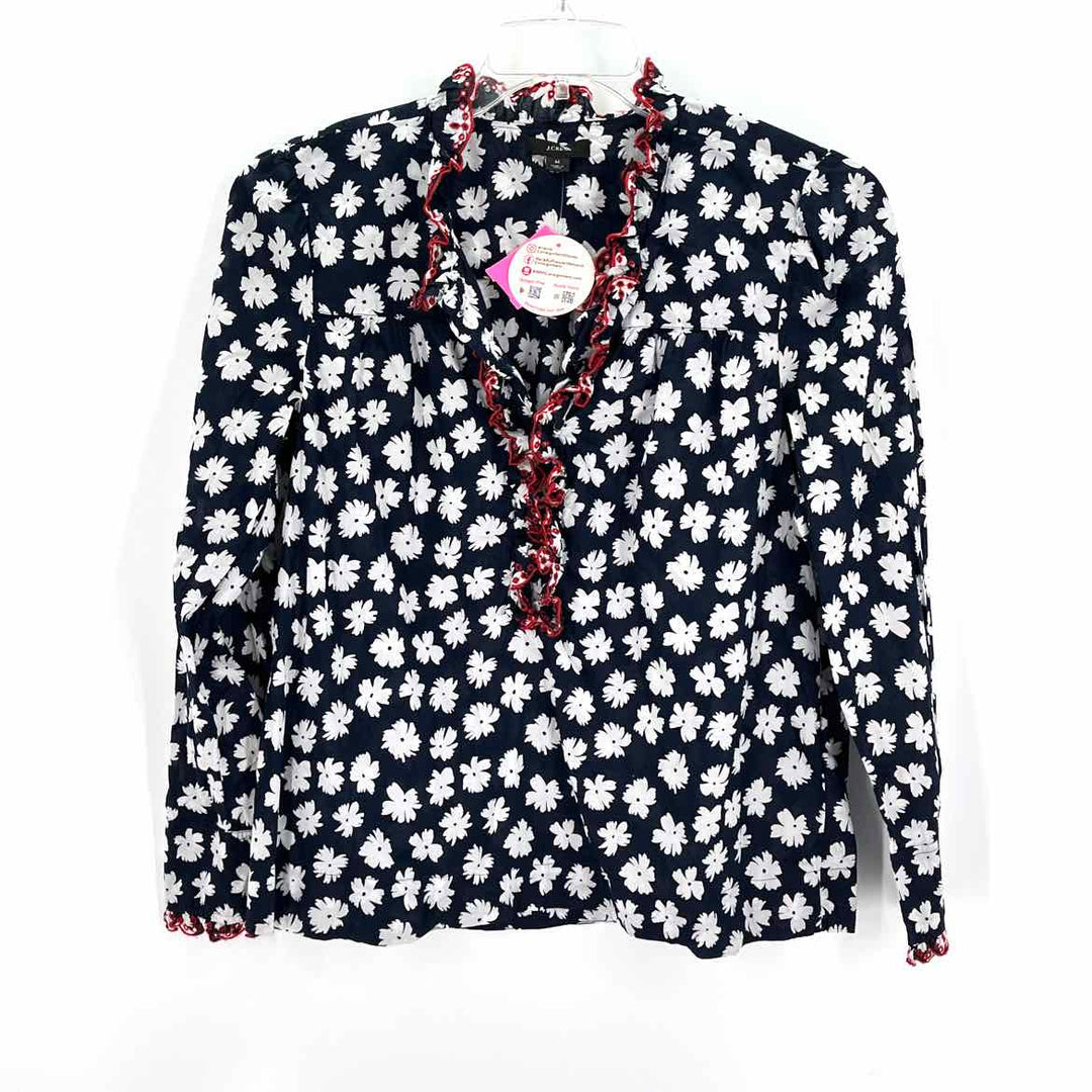 Size M J Crew Navy Shirt