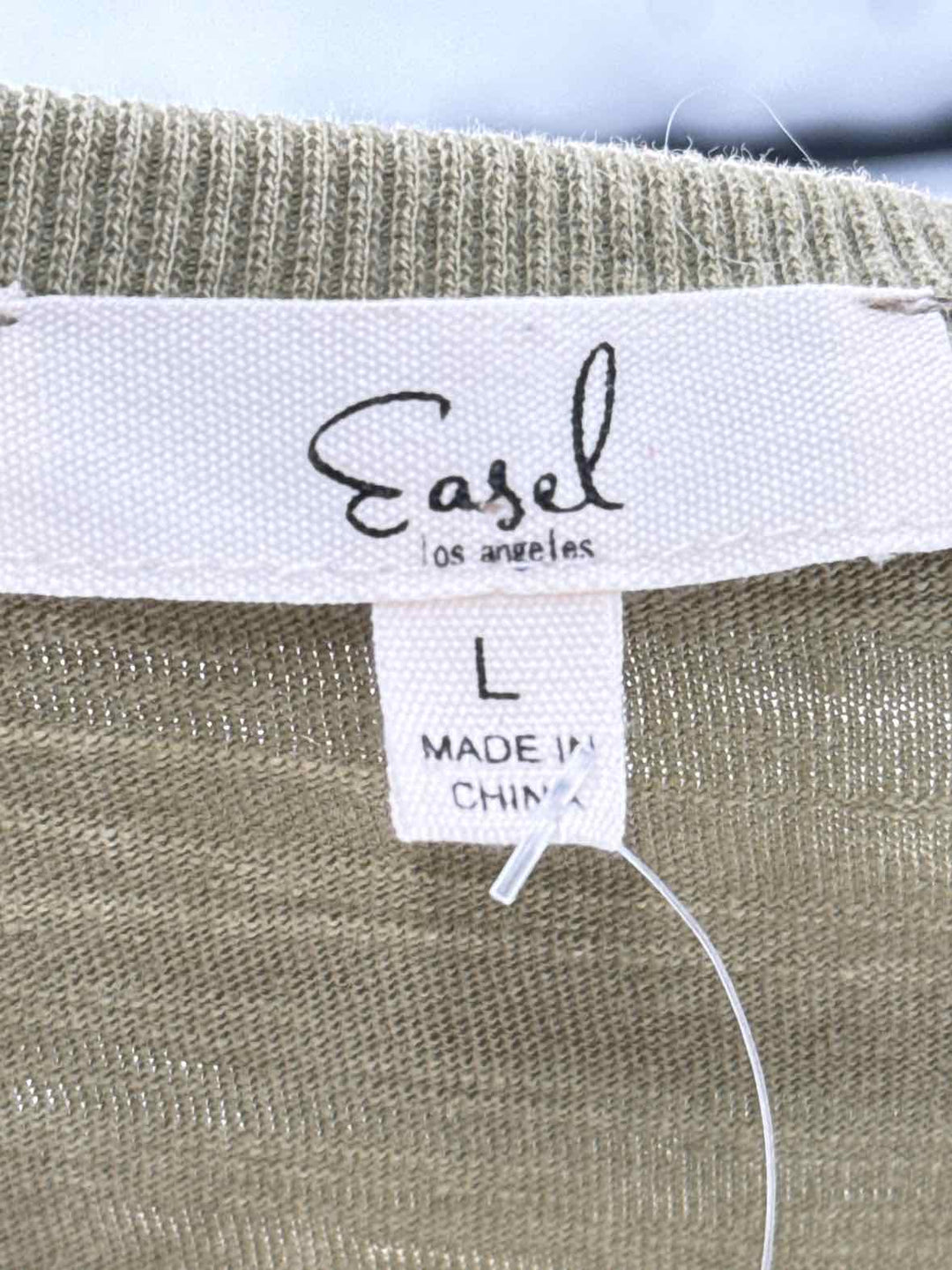 Size L EASEL Green Dress