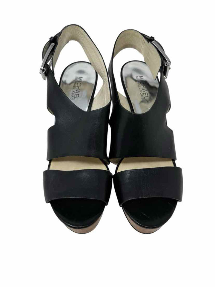 Shoe Size 10 Michael Kors Black Sandals