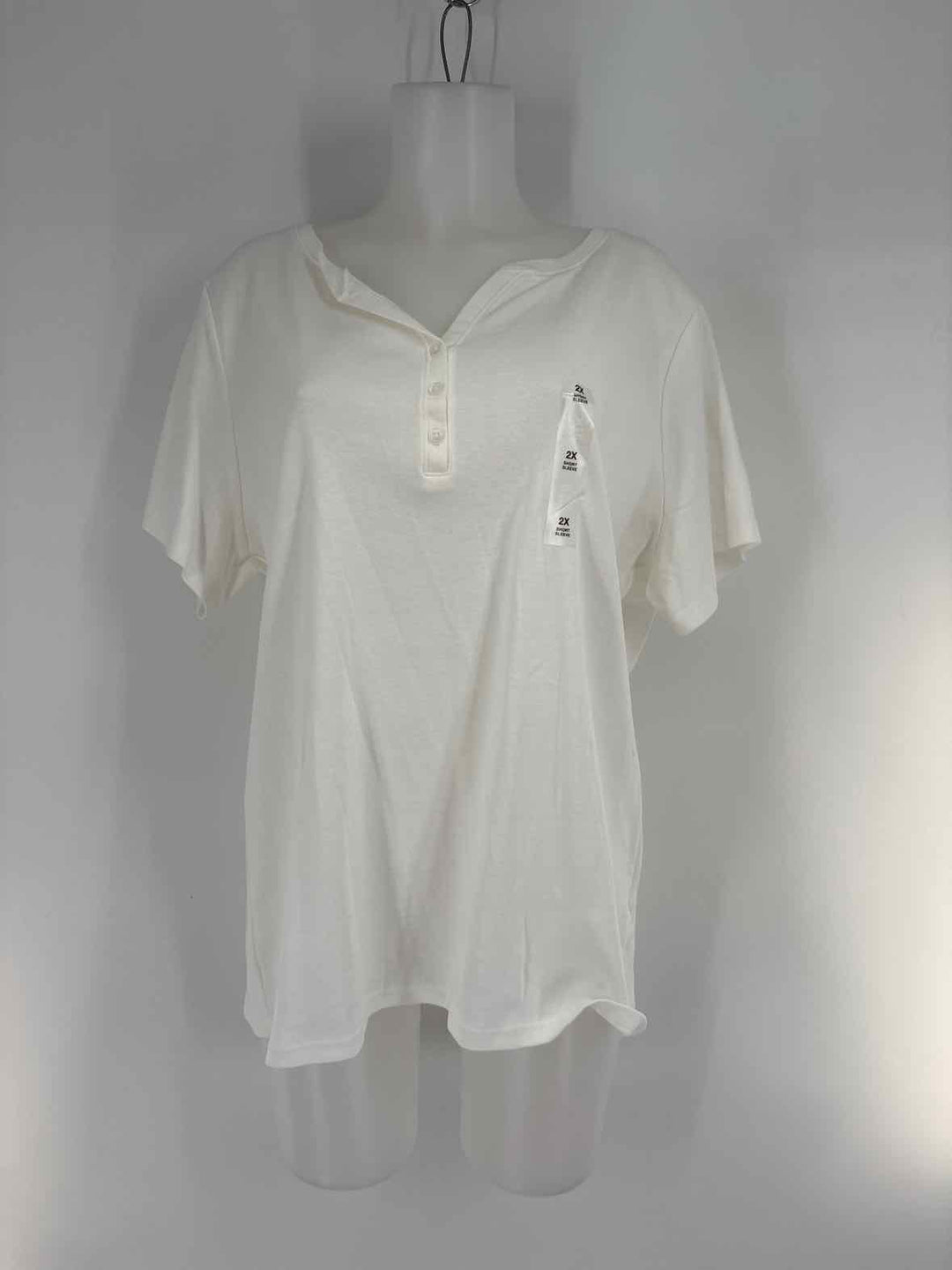 Size 2 Style & Co White Shirt