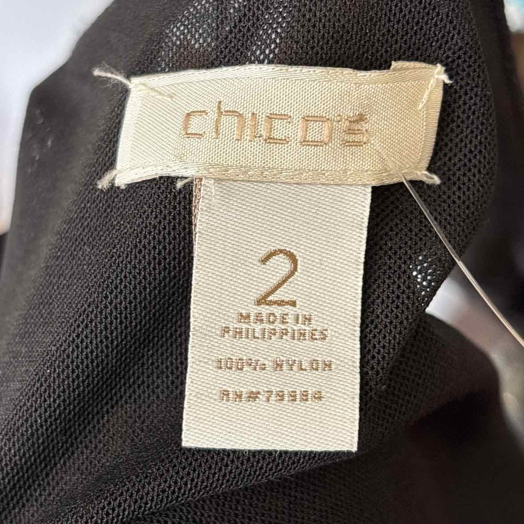 Size L Chico's Black Shirt