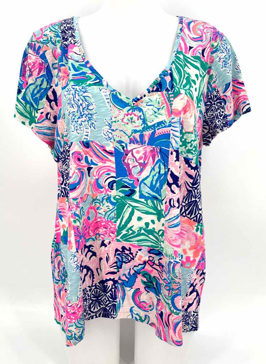 Size XL Lilly Pulitzer Pink Shirt