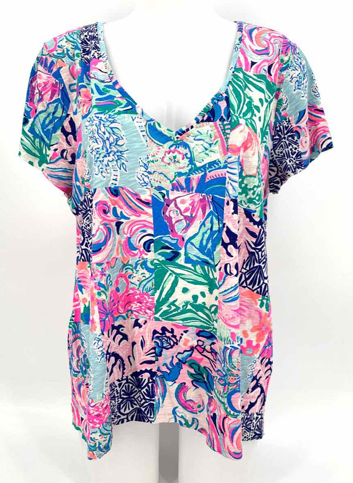 Size XL Lilly Pulitzer Pink Shirt