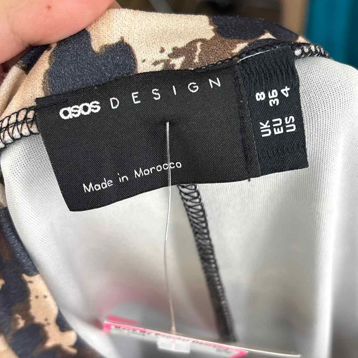 Size 4 Asos Tan Dress