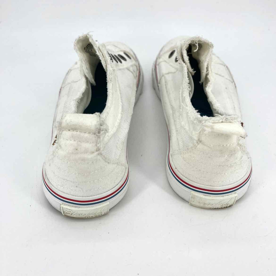 Shoe Size 9.5 BLOWFISH White Canvas Sneakers
