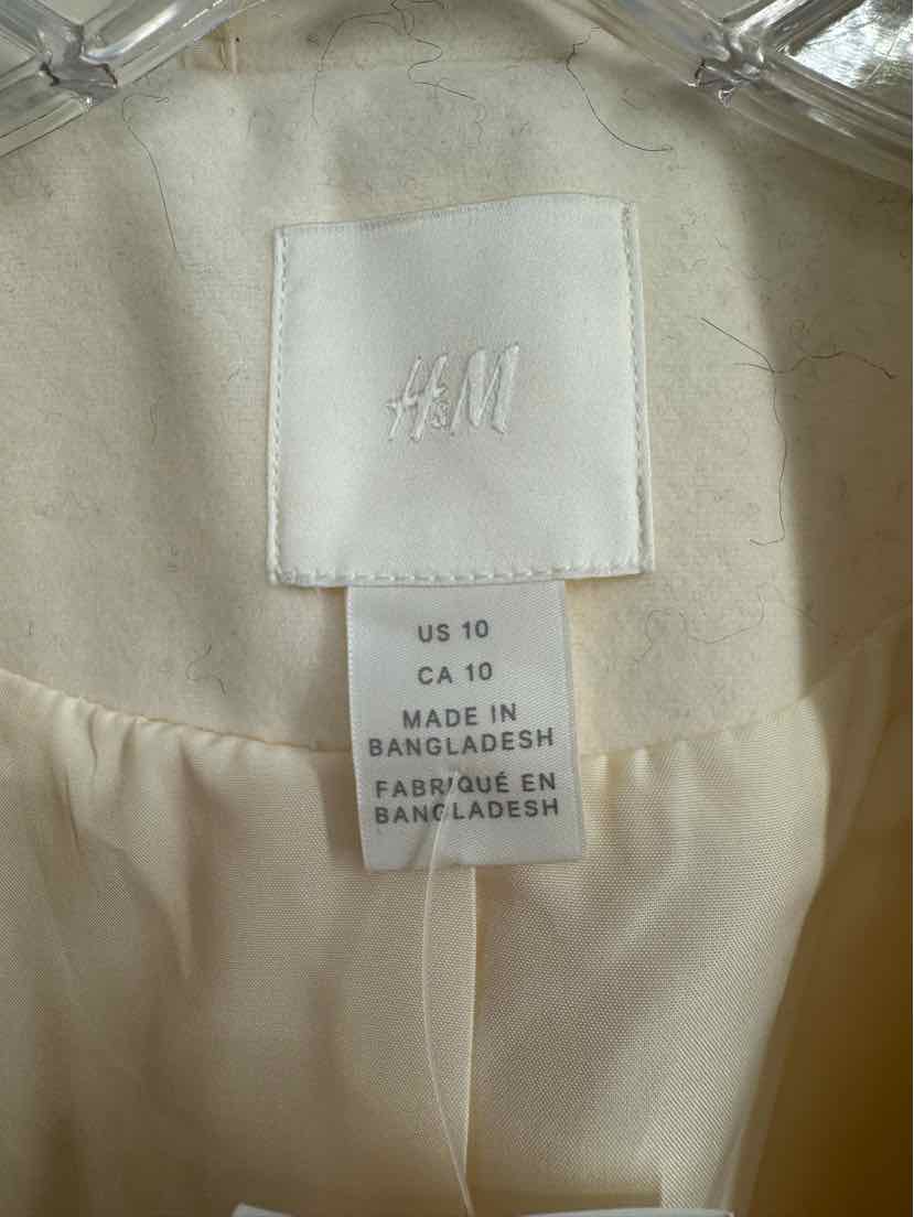 Size 10 H&M Cream Jacket