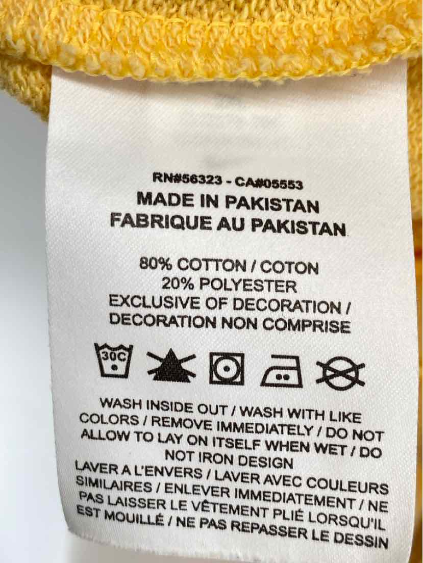 Size XXL Nike Yellow Cotton Shirt