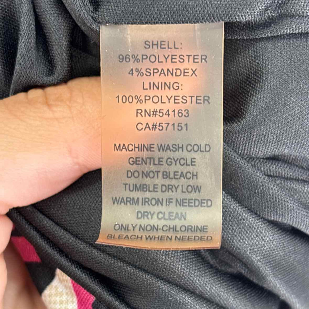 Size 10 ELLEN TRACY Multi-Color Dress