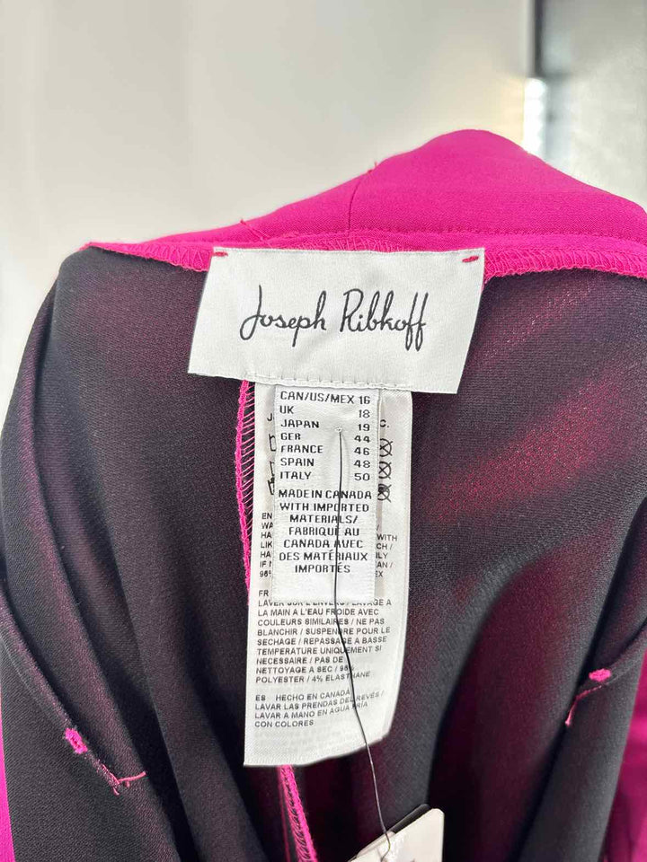 Size 16 JOSEPH RIBKOFF Fuschia Pants