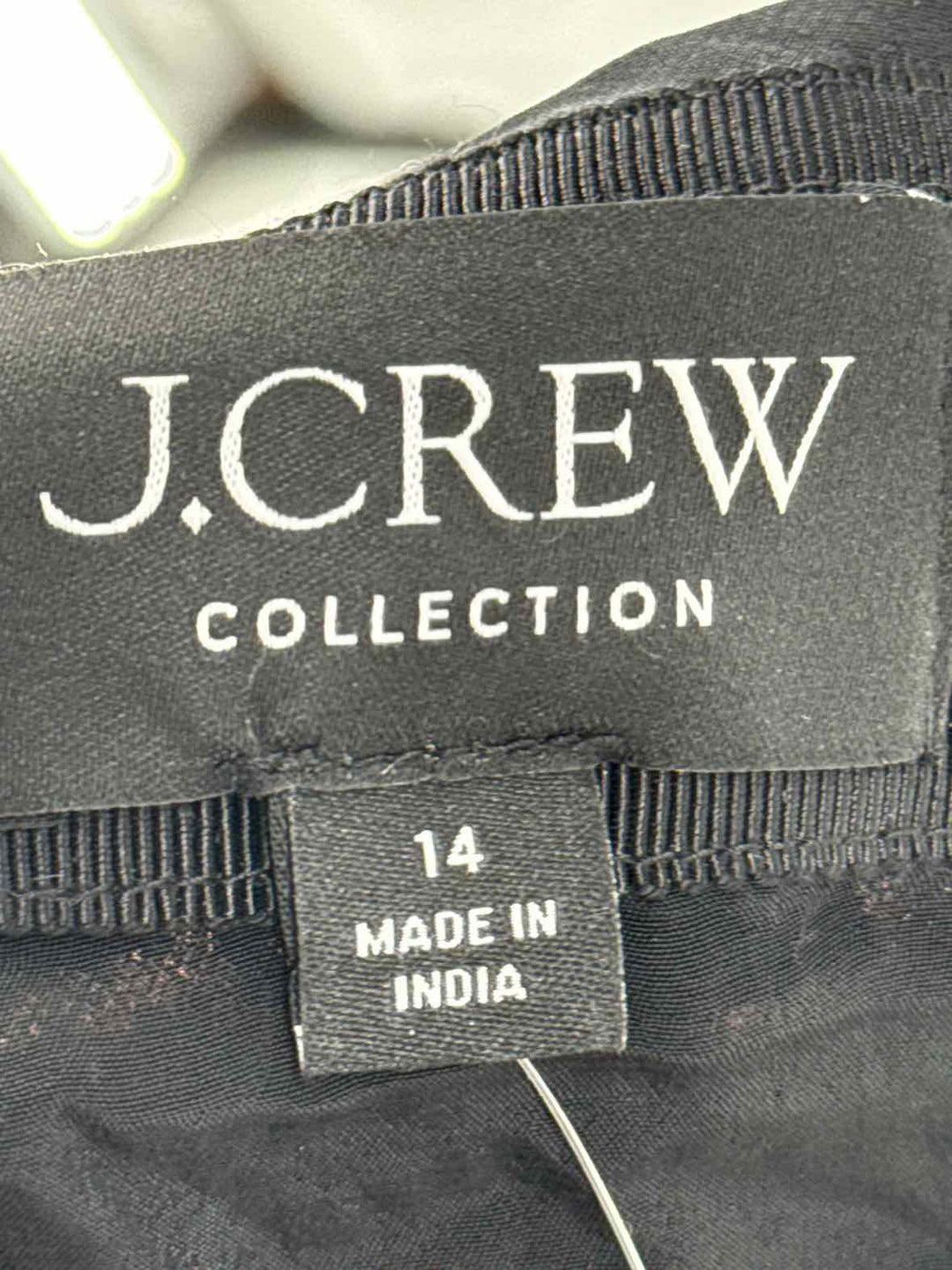 Size 14 J Crew Black Skirt