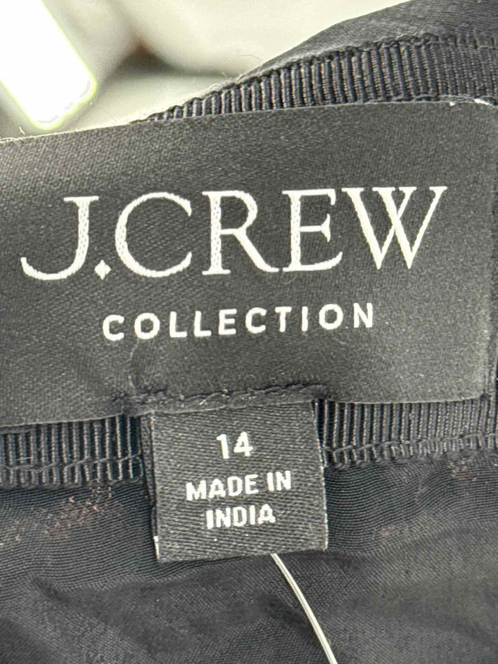 Size 14 J Crew Black Skirt