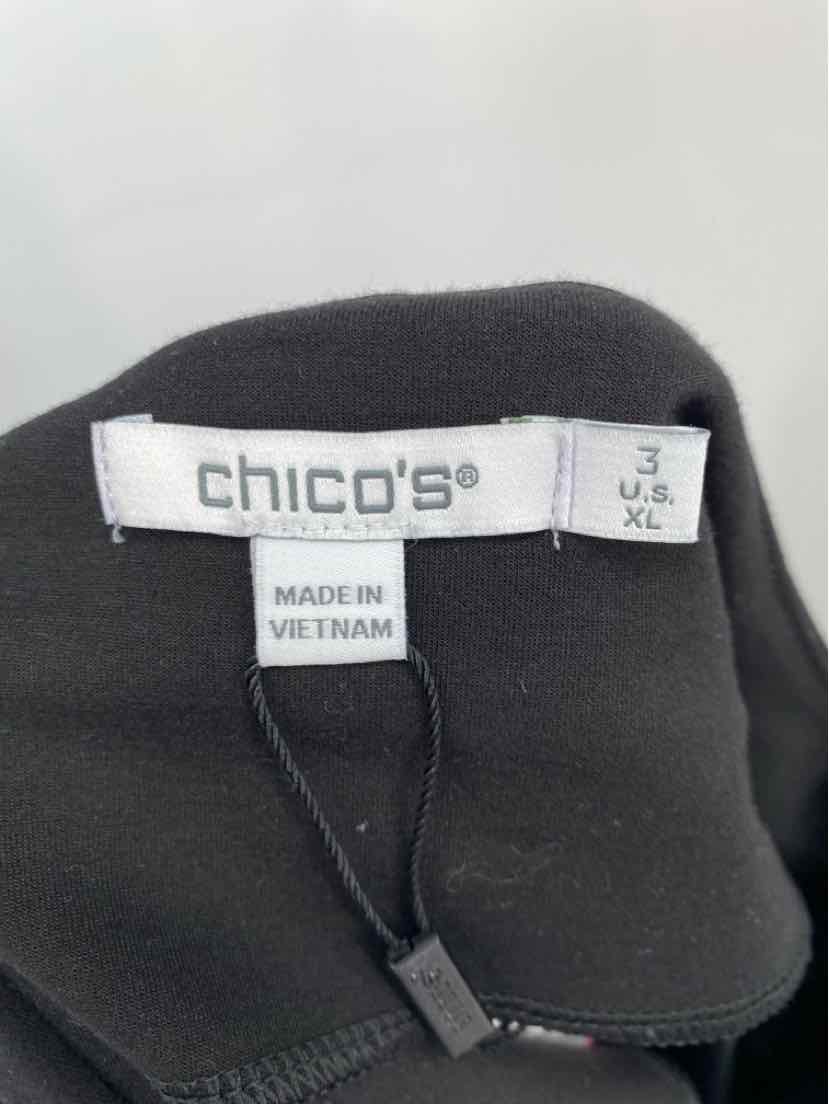 Size XL Chico's Black Dress
