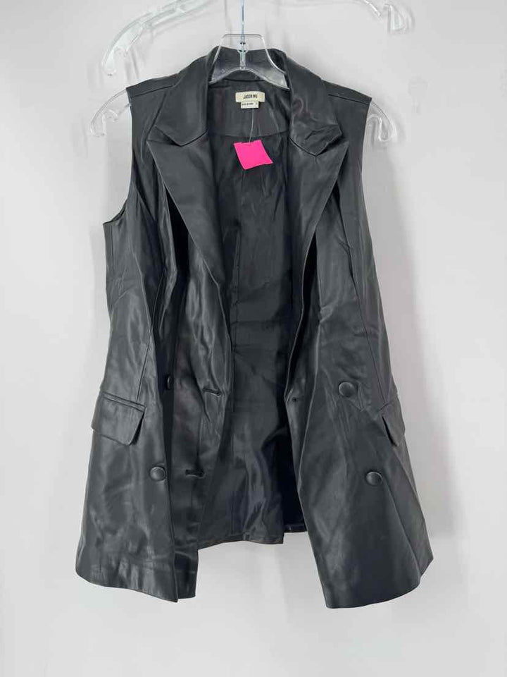 Size S Black Leather Jacket