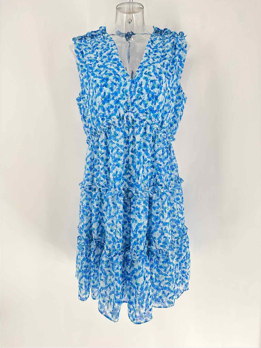 Size L TAYLOR Blue Dress