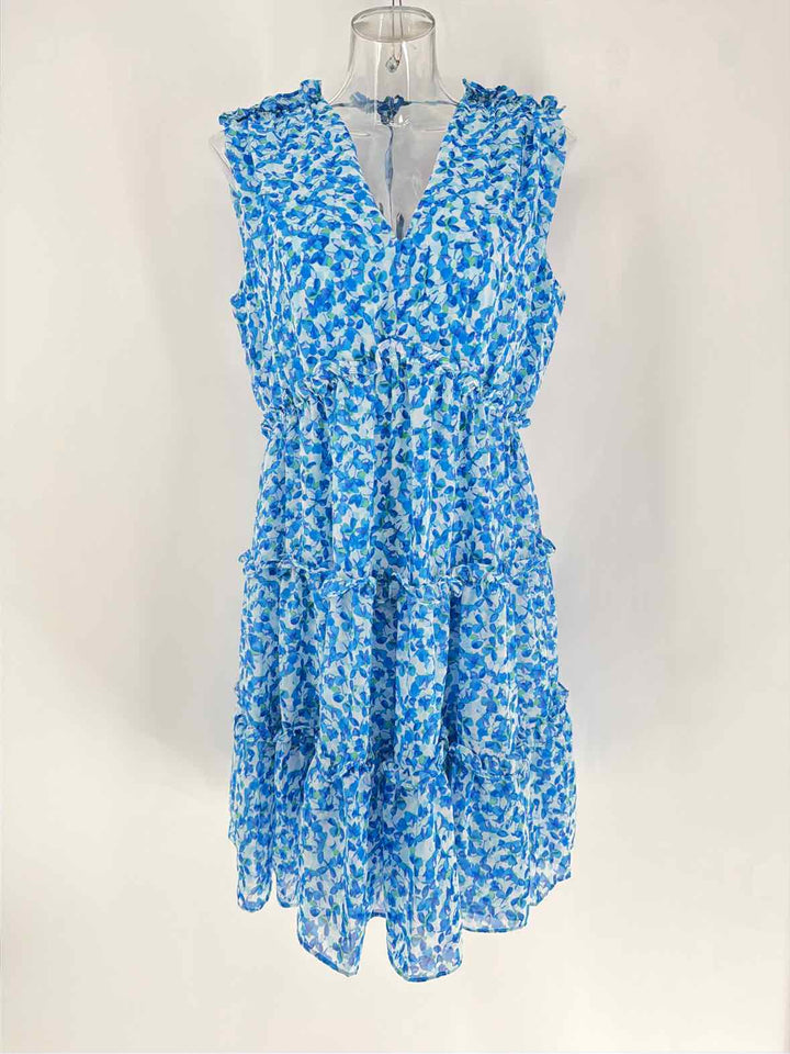 Size L TAYLOR Blue Dress