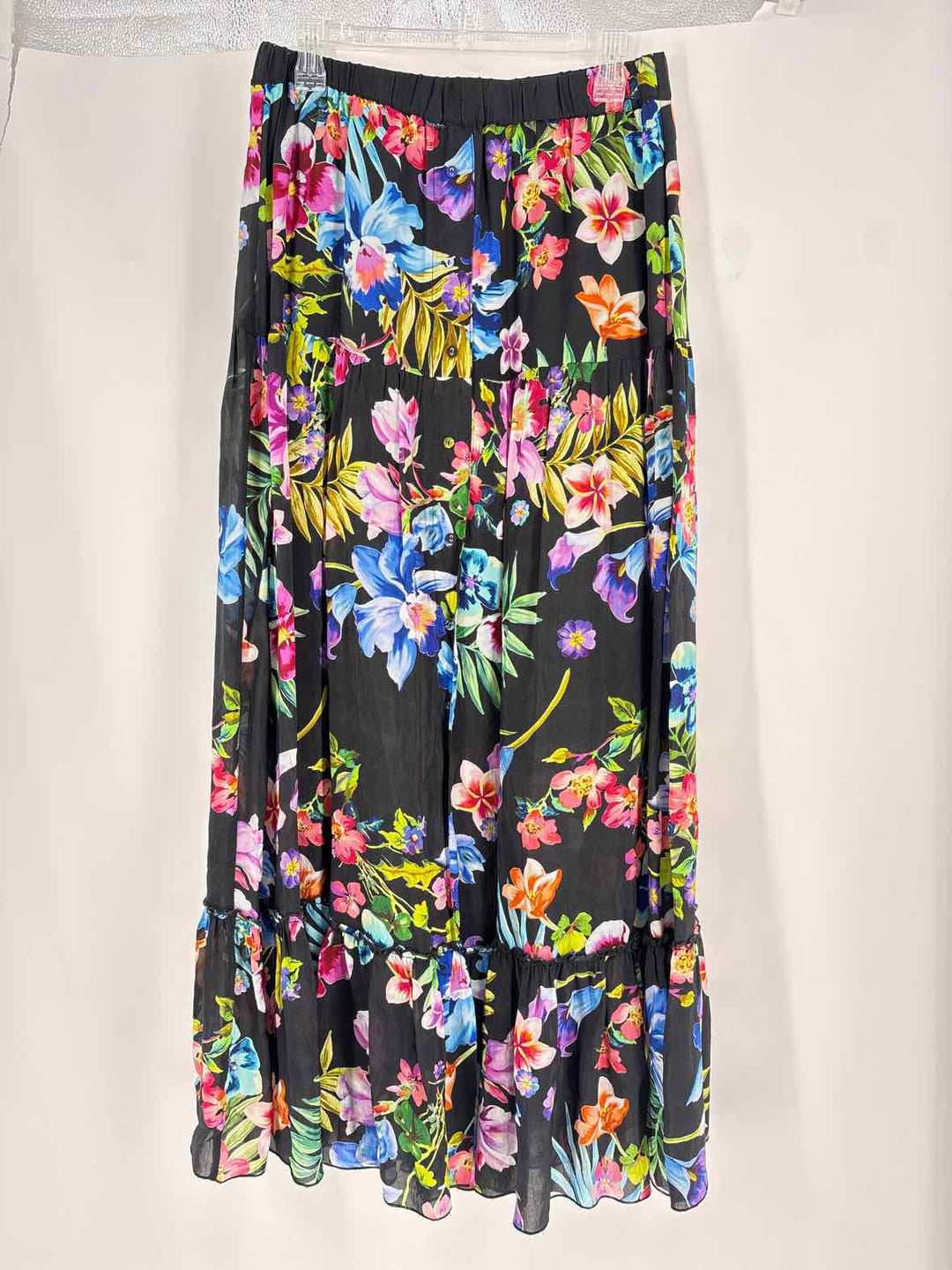 Size S Johnny Was Black Skirt