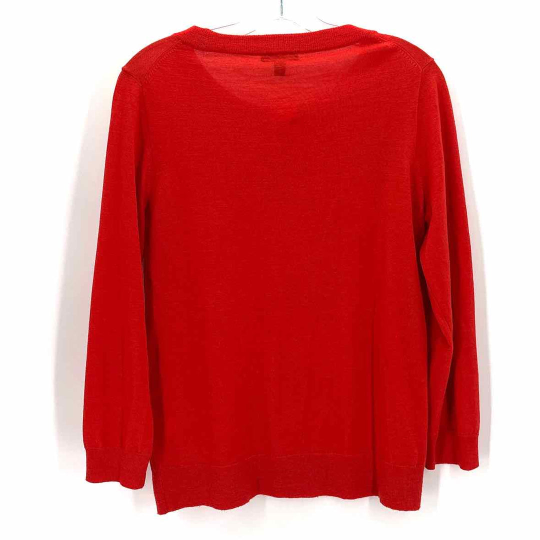 Size L J Crew Red Sweater