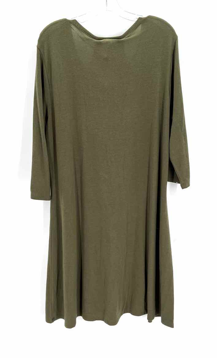 Size XXL Olive Dress