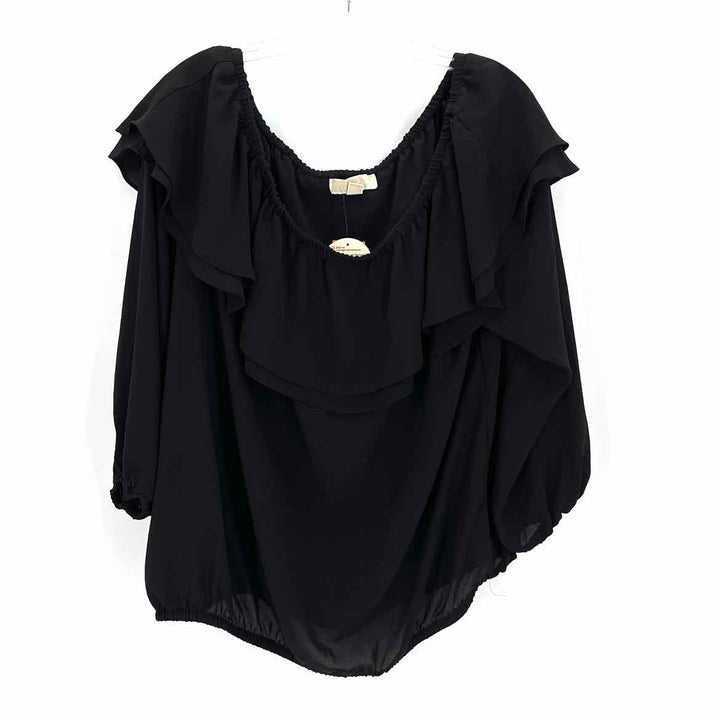 Size 1X Michael Kors Black Shirt