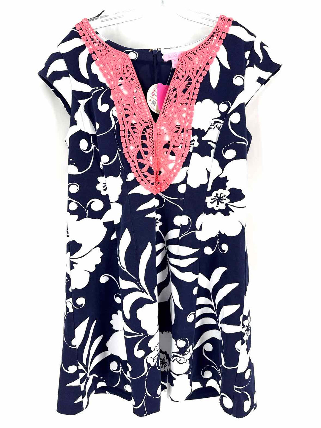 Size XL Lilly Pulitzer Navy Print Dress
