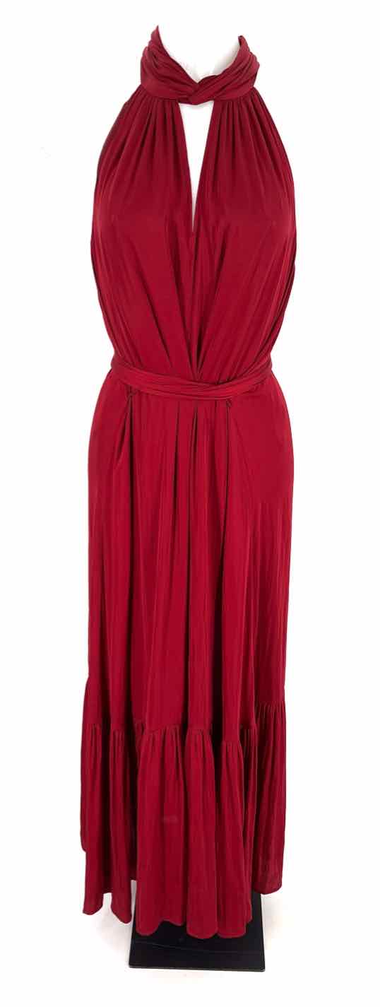 Size L Banana Republic Burgundy Dress