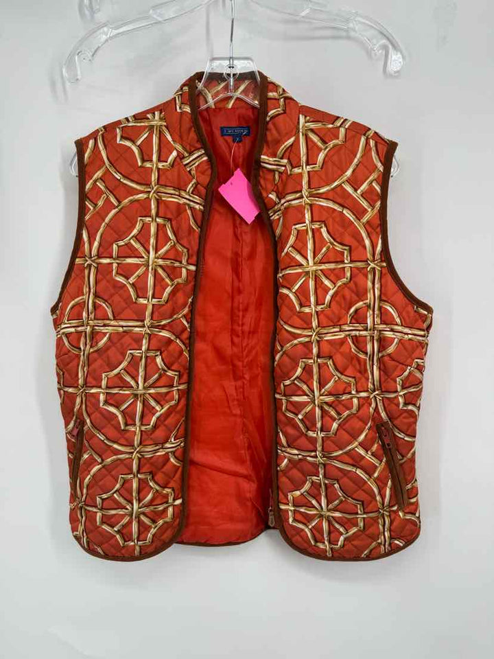 Size L J MCLAUGHLIN Orange Vest