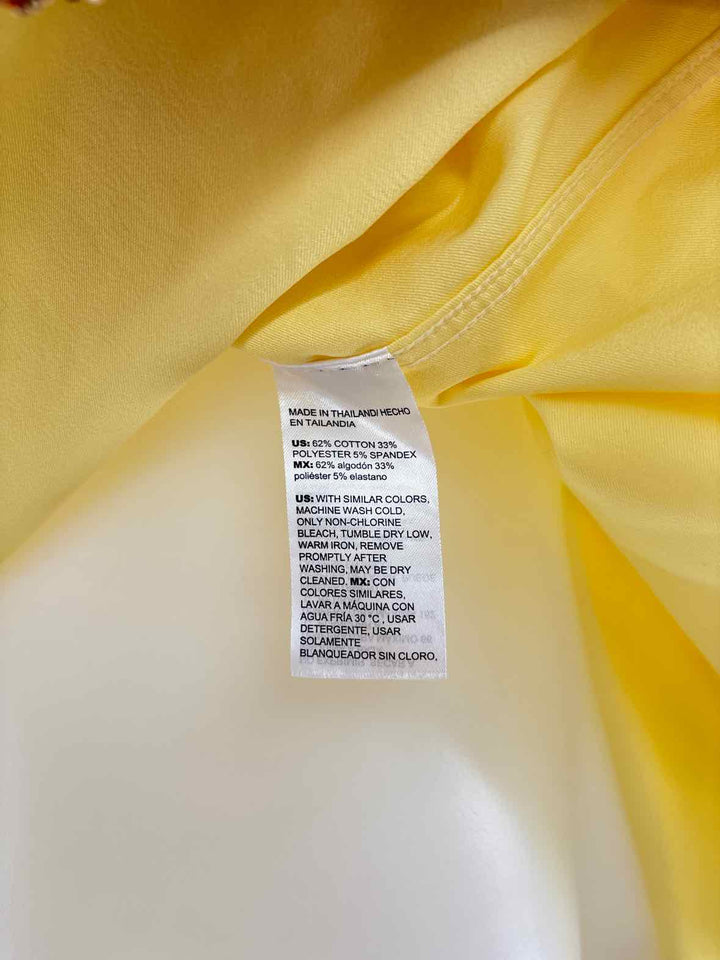 Size XL Chico's Yellow Shirt