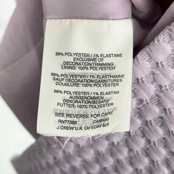 Size 10 J Crew Lavender Dress