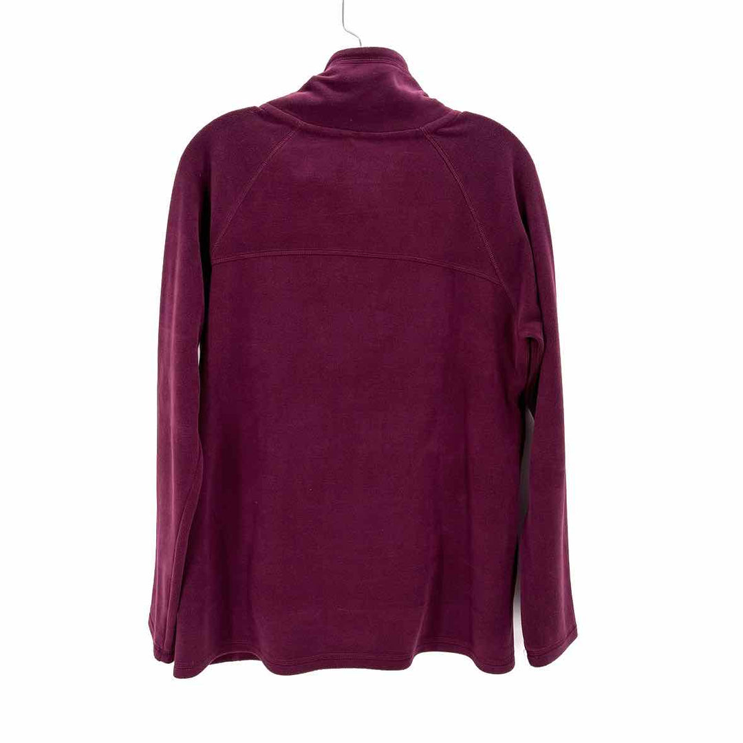 Size M Calvin Klein Plum Fleece Jacket