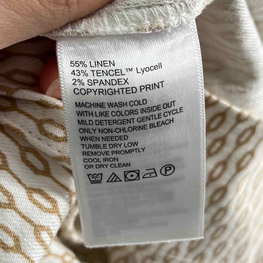 Size XS TOMMY BAHAMA Cream Dress