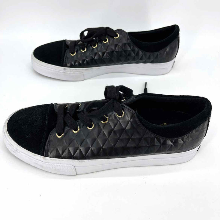 Shoe Size 9 Black Suede Sneakers