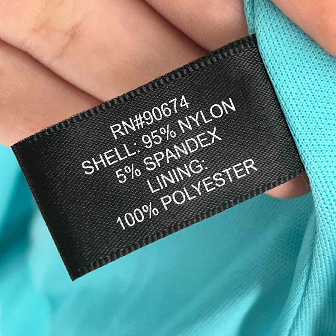 Size 6 BOSTON PROPER Aqua Blazer