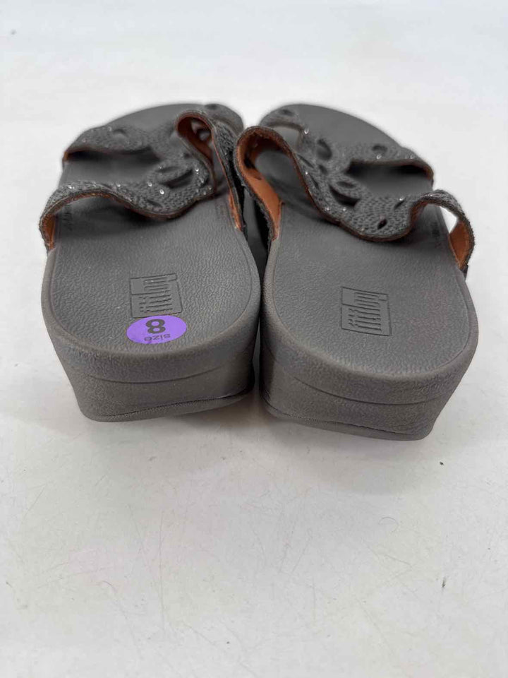Shoe Size 8 FITFLOP Gray Sandals