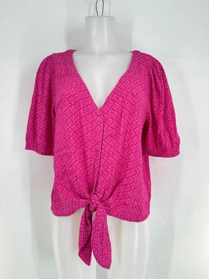 Size M LOFT Pink Shirt