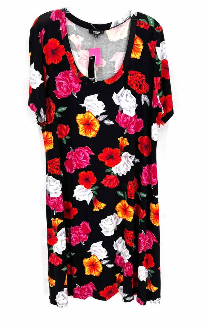 Size 2X PREMISE Black Dress