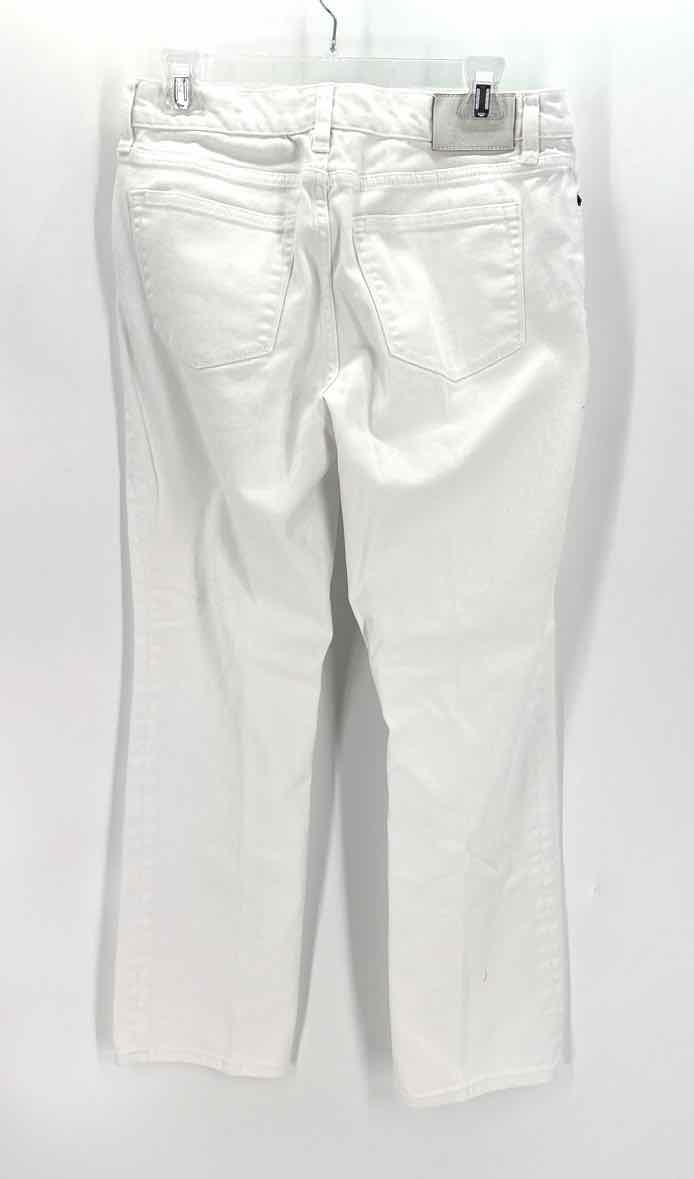 Size 10P RALPH LAUREN White Denim Jeans