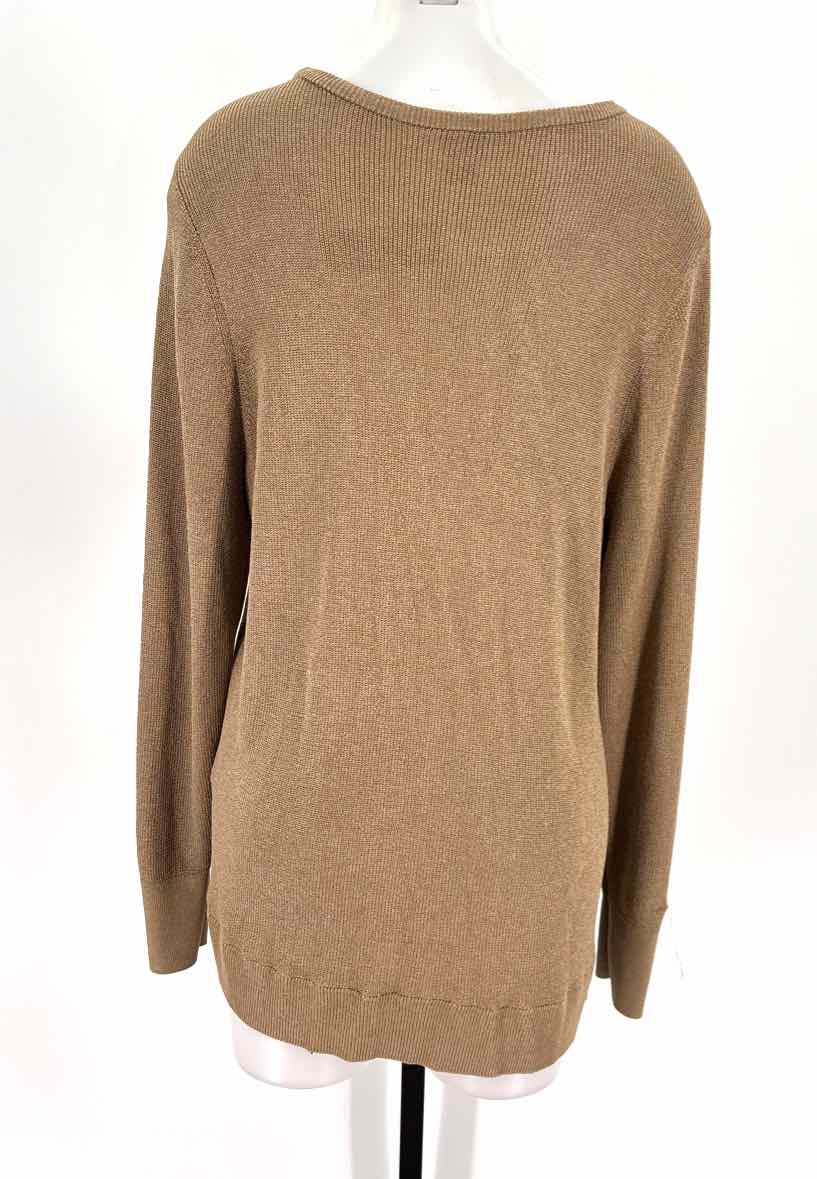Size XL Chico's Taupe Sweater